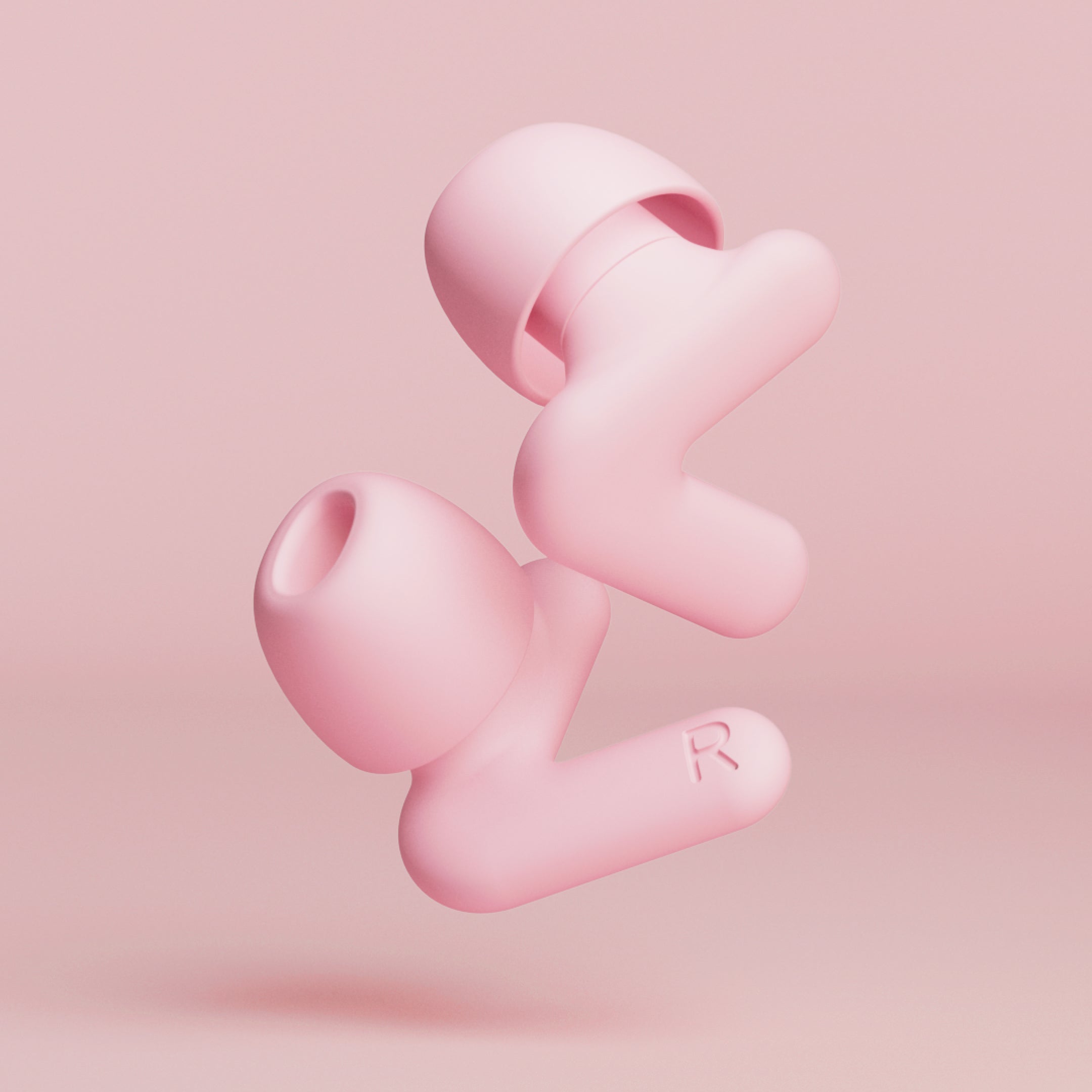 Alpine Silence image produit de deux bouchons – pink #color_pink