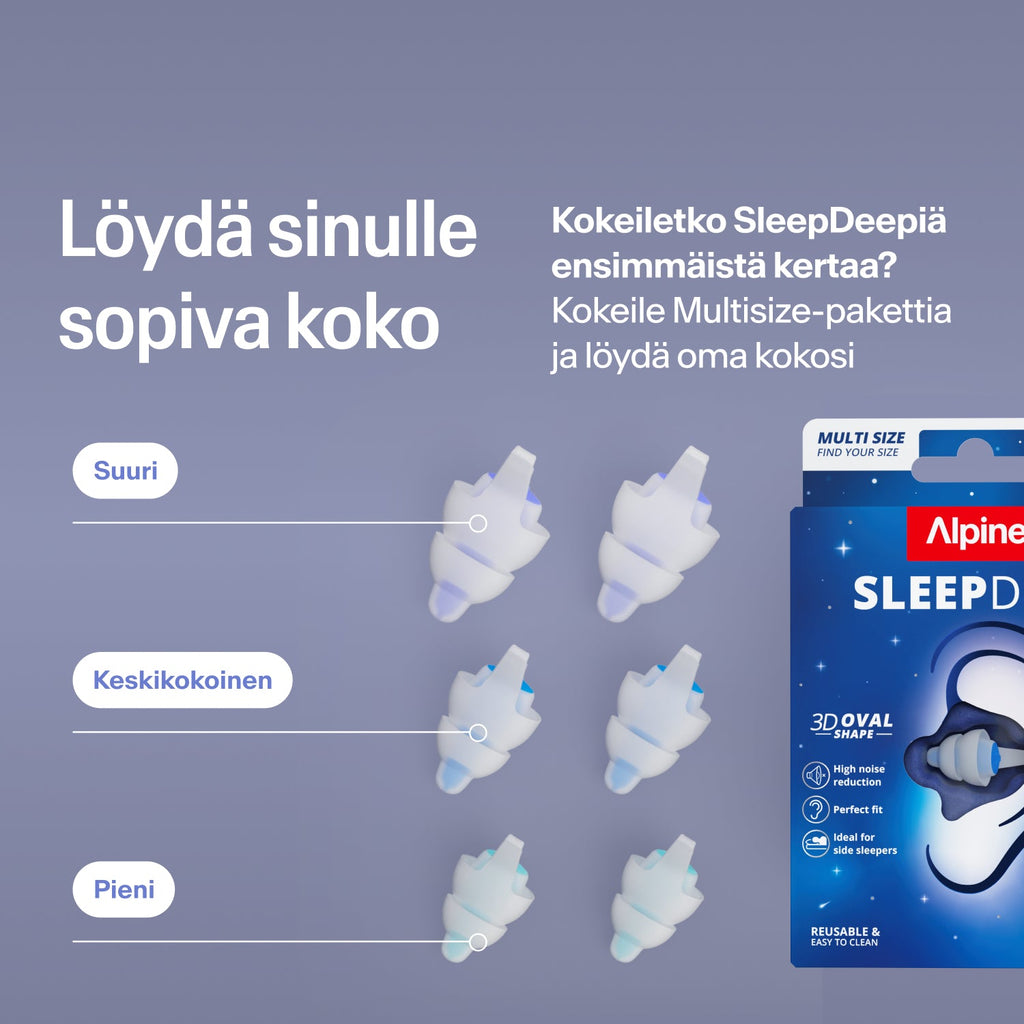 alpine sleepdeep earplugs #size_multisize #lang_fi