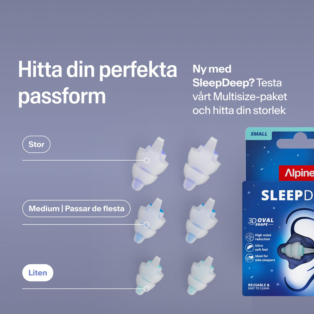 alpine sleepdeep earplugs #size_small  #lang_sv