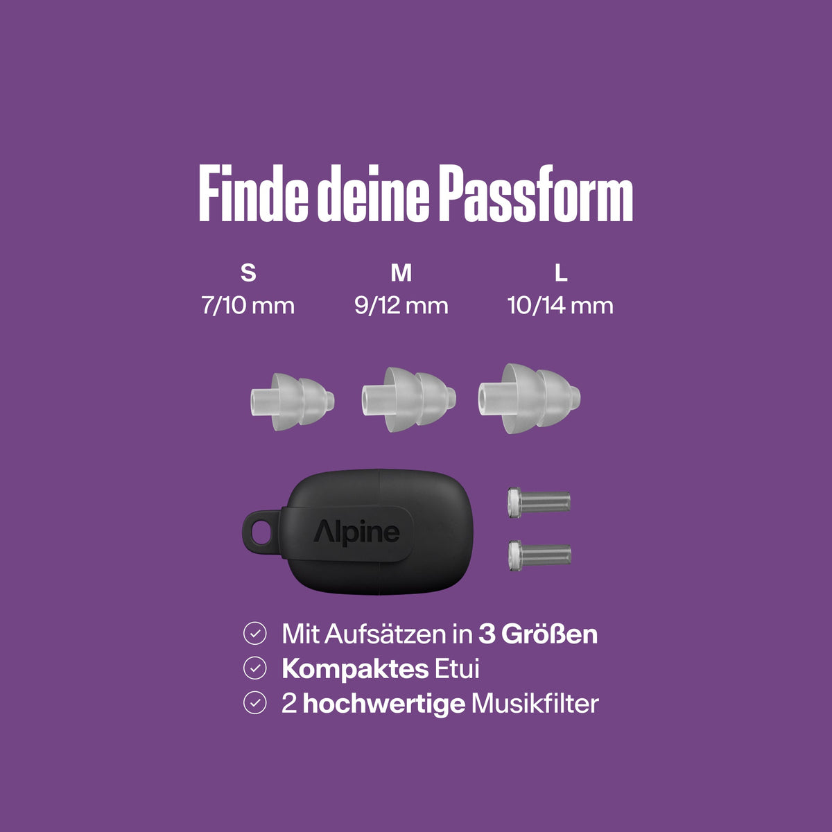 Alpine PartyPlug Pro #color_transparent #lang_de