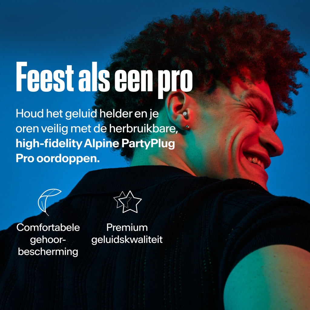 Alpine PartyPlug Pro festivaloordoppen transparent #color_transparent #lang_nl