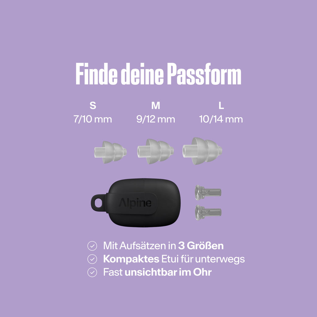 Alpine PartyPlug Festival-Ohrstöpsel transparent #color_transparent #lang_de