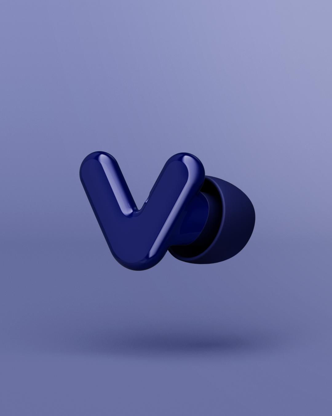 Render van één Alpine Tune oordop in dark-blue #color_dark-blue #pdp_hide